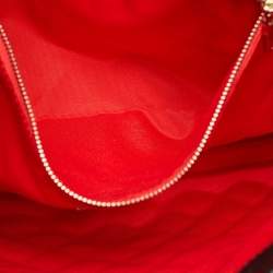 مملوكة مسبقًا حقيبة كتف سي إتش كارولينا هيريرا جلد مبطن أسود بغطاء سلسلة