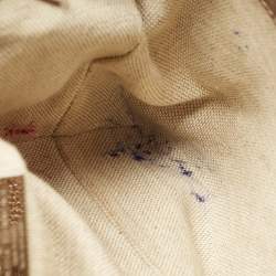 Pre Owned CH Carolina Herrera Rose Gold Quilted Leather Chain Flap Bag