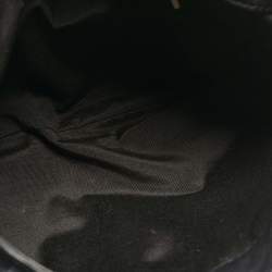 Pre Owned CH Carolina Herrera Black Monogram Embossed Leather Audrey Shoulder Bag