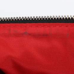 Pre Owned CH Carolina Herrera Black Leather Tassel Shoulder Bag