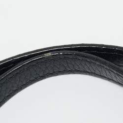 Pre Owned CH Carolina Herrera Black Quilted Nubuck Chain Tote