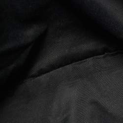 Pre Owned CH Carolina Herrera Black Quilted Nubuck Chain Tote