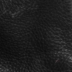 Pre Owned CH Carolina Herrera Black Monogram Embossed Leather Belt Tote