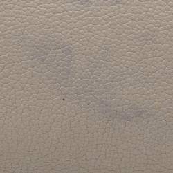 Pre Owned CH Carolina Herrera Light Grey Leather Matryoshka Locked XS Bag