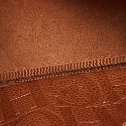 Pre Owned حقيبة كروس سي أتش كارولينا هيريرا جلد مونوغرام بني