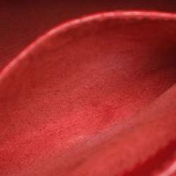 مملوكة مسبقًا CH Carolina Herrera Minuetto Small Red Leather Top Handle Bag 