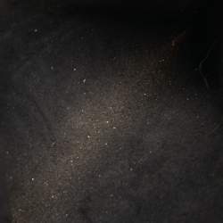 Pre Owned حقيبة سي أتـش كارولينا هيريرا مينييتو جلد أسود منوغرامي منقوش يد علوية