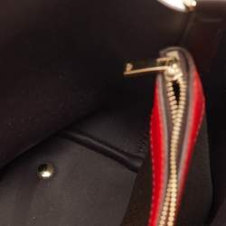 Pre Owned حقيبة يد سي أتش كارولينا هيريرا ماتريوشكا قماش مطلي وبني جلد