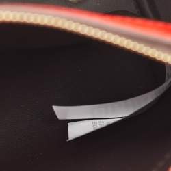 Pre Owned حقيبة يد سي أتش كارولينا هيريرا ماتريوشكا قماش مطلي وبني جلد