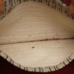 مملوكة مسبقًا حقيبة يد سي أتش كارولينا هيريرا حمراء / بيج منقوشة بالشعار جلد