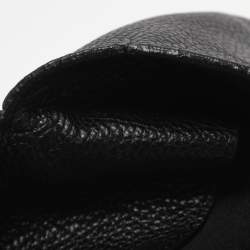 Pre Owned CH Carolina Herrera Adagio Tempo Collection Black Leather Tote