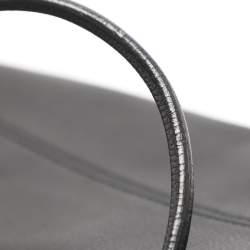 Pre Owned CH Carolina Herrera Adagio Tempo Collection Black Leather Tote