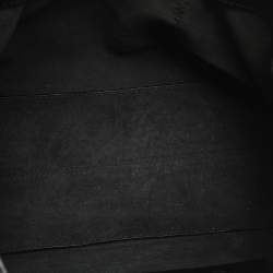 Pre Owned CH Carolina Herrera Adagio Tempo Collection Black Leather Tote