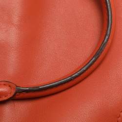 مملوكة مسبقًا CH Carolina Herrera Orange Leather Satchel