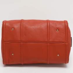 مملوكة مسبقًا CH Carolina Herrera Orange Leather Satchel