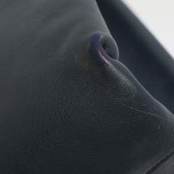 Pre Owned حقيبة سي أتش كارولينا هيريرا جلد أزرق كاميلوت بيد علوية