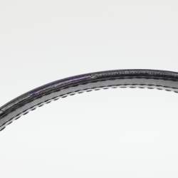 Pre Owned حقيبة سي أتش كارولينا هيريرا جلد أزرق كاميلوت بيد علوية