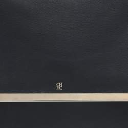 Pre Owned حقيبة سي أتش كارولينا هيريرا جلد أزرق كاميلوت بيد علوية