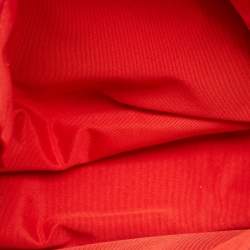 Pre Owned حقيبة كتف سي إتش كارولينا هيريرا جلد أزرق بحري مزخرف بفيونكة