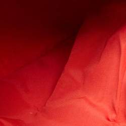 Pre Owned CH Carolina Herrera Tassel Top Zip Black Pebbled Leather Tote