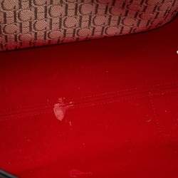 Pre Owned حقيبة تسوق قماش متعددة الألوان وجلد سي أتش كارولينا هيريرا