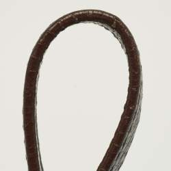 Pre Owned حقيبة باكيت سي إتش كارولينا هيريرا جلد أزرق بحري منقوش