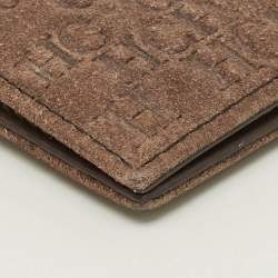 مملوكة مسبقًا محفظة سي إتش كارولينا هيريرا قلاب جلد مونوغرام أسود بالنمط القاري