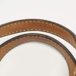 Pre Owned CH Carolina Herrera Andy Multicolor Monogram Canvas and Leather Satchel