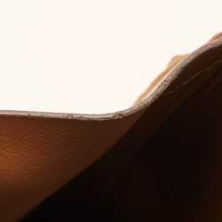 Pre Owned حقيبة يد سي أتش كارولينا هيريرا جلد بني بشرابة