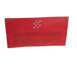 Pre Owned Carolina Herrera White/Beige Monogram Embossed Leather Tote