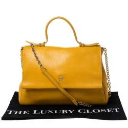 carolina herrera yellow bag