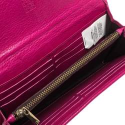 مملوكة مسبقًا Carolina Herrera Beige Monogram Canvas Continental Wallet