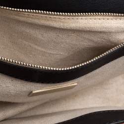 مملوكة مسبقًا Carolina Herrera Bicolor Leather Flap Shoulder Bag