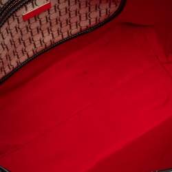 Pre Owned حقيبة يد سي أتش كارولينا هيريرا شوبر بلاستيك مشمع مونوغرامي بني و بيج