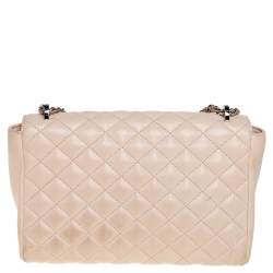 مملوكة مسبقًا حقيبة كتف كارولينا هيريرا جلد مبطن بيج 