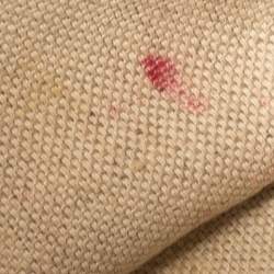 Pre Owned Carolina Herrera Red/Beige Leather and Nubuck Small Satchel