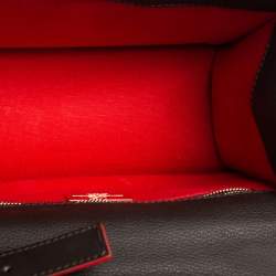 Pre Owned حقيبة سي إتش كارولينا هيريرا جلد وكانفاس مونوغرامي مقوى متعدد الألوان بيد علوية