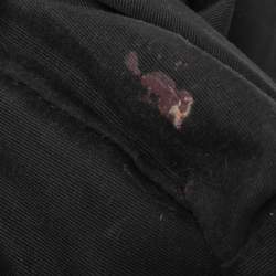 Pre Owned CH Carolina Herrera Black Quilt Pattern Leather Chain Shopper Tote