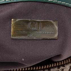 CH Carolina Herrera Multicolor Signature Canvas And Leather Andy Boston Bag