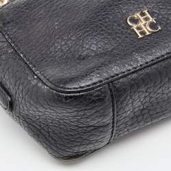 مملوكة مسبقًا حقيبة كروس سي أتش كارولينا هيريرا جلد أسود 