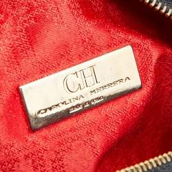 مملوكة مسبقًا حقيبة ك�روس سي أتش كارولينا هيريرا جلد أسود 