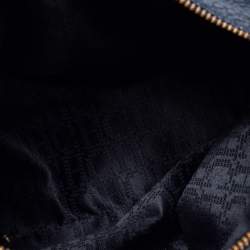 Pre Owned CH Carolina Herrera Blue Leather Chain Tassel Crossbody Bag