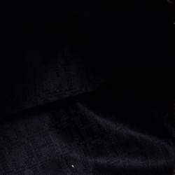 Pre Owned CH Carolina Herrera Blue Leather Chain Tassel Crossbody Bag