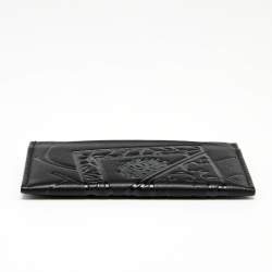 CH Carolina Herrera Black Leather Card Holder