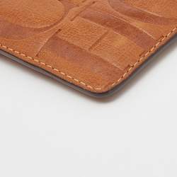 مملوكة مسبقًا CH Carolina Herrera Brown Leather Coin Purse