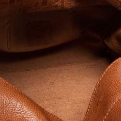 Pre Owned حقيبة يد توتس سي إتش كارولينا هيريرا اديجو جلد بني