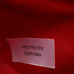 Pre Owned CH Carolina Herrera Black Quilted Shimmer Fabric Flap Chain Shoulder Bag