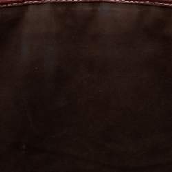 Pre Owned CH Carolina Herrera Tricolor Monogram Canvas and Leather Tote