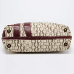 Pre Owned CH Carolina Herrera Tricolor Monogram Canvas and Leather Tote