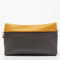 مملوكة مسبقًا CH Carolina Herrera Multicolor Monogram Coated Canvas and Leather Zip Crossbody Bag